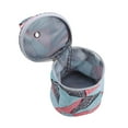 thumbnail image 5 of Durable Crochet Bag with Grommet Holder Case Polyester Small Gift Tote Craft Organizer Portable Yarn Storage Bag for Crochet Beginners Geometric, 5 of 10