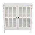 thumbnail image 7 of Zimtown Dining Storage Cabinet with Transparent Doors and Storage Shelf,Sideboard Buffet for Kitchen/Dining Room, 7 of 7
