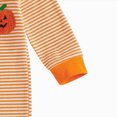thumbnail image 5 of CAUYDY Clothes for Baby Boys Newborn Sleepers Preemie Long Sleeve Romper Fall Winter Infant Boy Comfy Pajamas Toddler Bodysuit 3 6 9 Months 1T 2T Orange for Sizes 0-3 Months, 5 of 7