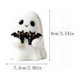 thumbnail image 6 of Halloween Decorations, Ghost Resin Crafts Ornaments, Alloween Decoration for Porch Yard Patio Indoor Decor Fall Autumn Home Shelf Mantel Ornament, 6 of 8