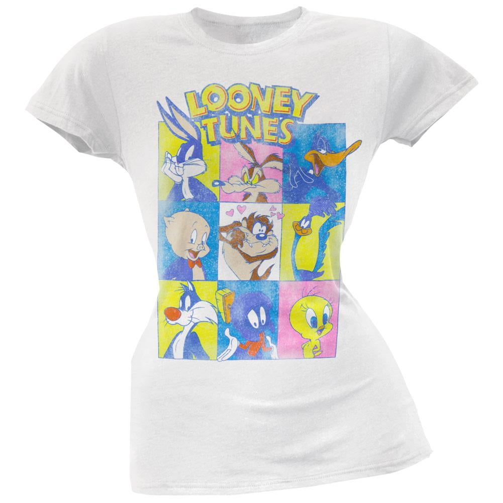 blue looney tunes shirt