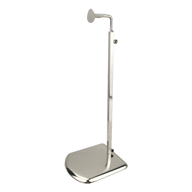 Soporte de Exhibición de Bolsos Soporte de Monedero de material acero Inoxidable Encimera de Ajustable Soporte Independiente para Bolsos, Peluca, Monedero Plata 34-68cm Salvador perchero ajustable para bolsos