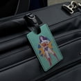 thumbnail image 4 of Wonder Woman Vintage Woman Rectangle Leather Luggage Card Suitcase Carry-On ID Tag, 4 of 8