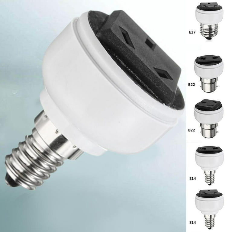 1pc E27 Socket Light Bulb Lamp Base Connector Holder Adapter Plug