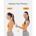 thumbnail image 4 of Compact Posture Corrector For Men And Women, Adjustable Upper Back Brace For Clavicle Support, Neck, Shoulder, And Back Pain Relief, Invisible Comfortable Back Straightener, L, 4 of 5