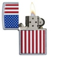 thumbnail image 2 of Zippo Street Chrome Patriotic Lighter, 2 of 3
