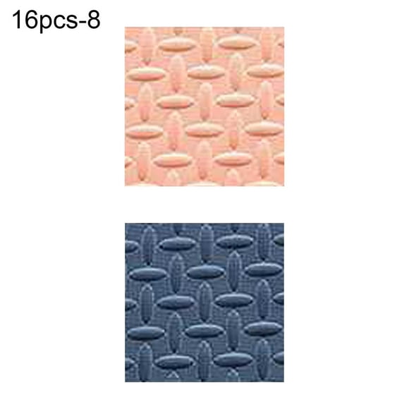 32Pcs Play Mat Anti-slip Interlock Square Exercise Tiles Floor Carpet for Children Room