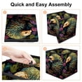 thumbnail image 4 of Pangolin Foldable Storage Cubes with Handle, 10.8"x10.5"x10.6", Large Capacity Storage Basket Containers, 4 of 6
