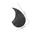 thumbnail image 2 of SKISUNO Universal Fit Black Self Adhesive Pickguard for Acoustic Folk Guitar with Enhanced Scratch Protection, 2 of 6