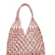 thumbnail image 4 of Bolso de hombro de paja Sunnimix para mujer estilo retro rosado, 4 of 7