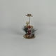thumbnail image 3 of Candelabros dorados 3 piezas Candelabros de alce navideño Candelabro de mesa de metal para mesa de chimenea de Navidad, 3 of 5