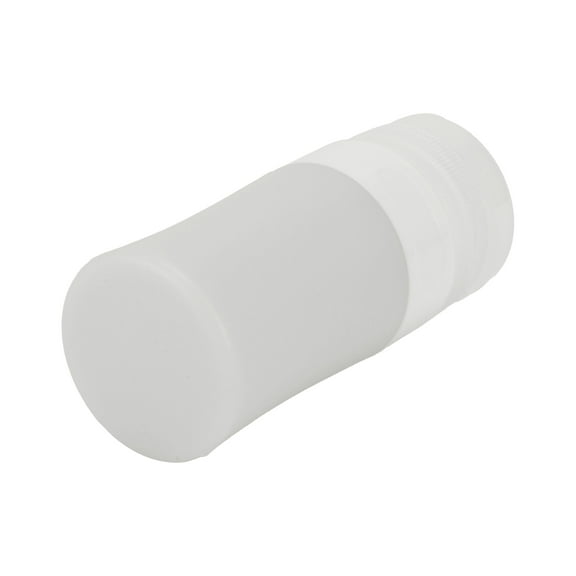 Unique Bargains 1 Pc Portable Cylinder Silicone Pump Bottle for Travel Gym Outdoors 38ml 1.28oz Gray