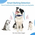 thumbnail image 2 of JinsintoAnti Bark Collar Electric Anti Bark Collar Rechargeable Anti Bark Collar with Beep/Vibrate/Harmless Shock Modes and Adjustable Sensitivity for Small Medium/Large Dogs, 2 of 5