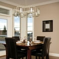 thumbnail image 5 of Golden Lighting Marco 8-light Chandelier in Matte Black, 5 of 10