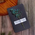 thumbnail image 4 of MXTPOV Gift Card, Hand Written Dried Flower Greeting Card Birthday Gift Card Thanksgiving Christmas Wishes Valentine's Day Teacher Card, Special Gifts, 4 of 5