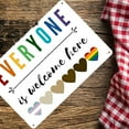 thumbnail image 6 of Shangniulu inclusive classroom boho rainbow decor,in this classroom poster Everyone is Welcome Her Educational Diversity classroom Wall Art Metal Tin Sign 12x8Inches, 6 of 6