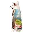thumbnail image 5 of Uemuo Adorable Puppy Basket for Winter Dog Hoodie Sweatshirts with Pockets Warm Dog Clothes for Small Dogs Chihuahua-XX-Large, 5 of 8