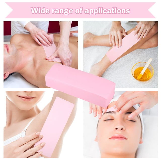Xingzhi 100pack/lot Safe And Durable Wax Strip Sheet Wide Application For Waxing Removal Wax Paper 1Set