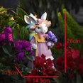 thumbnail image 5 of Escultura de Pascua de resina CUTICAT estatua de conejito, 5 of 5