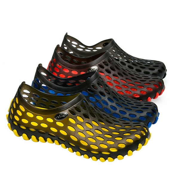 Masteelf Rechargeable Ripple Closed Toe Sandals Hiking Man