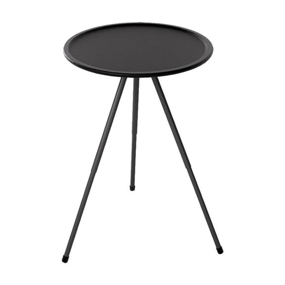 Round Camping Table Foldable Aluminum Frame Quick Assembly Portable Suitable For Outdoors Adventure Picnics Beach Hiking