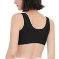 thumbnail image 3 of FallSweet Front Close Bra for Women Push Up Wirefree Bra Seamless No Dig Comfort Brassiere, 3 of 4