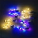 thumbnail image 4 of Cadena de luces LED con forma de ramo navideño, decoración de ambientes, cable de cobre, luz de color, botón, batería, caja, cadena de luces, caja blanca pequeña, 4 of 6