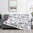 thumbnail image 2 of Rozeui Trains And Cactuse for Flannel Blanket, Soft Fuzzy Plush King Blanket for Winter, Thick and Warm All-Season Bed Throw-40"x30", 2 of 6
