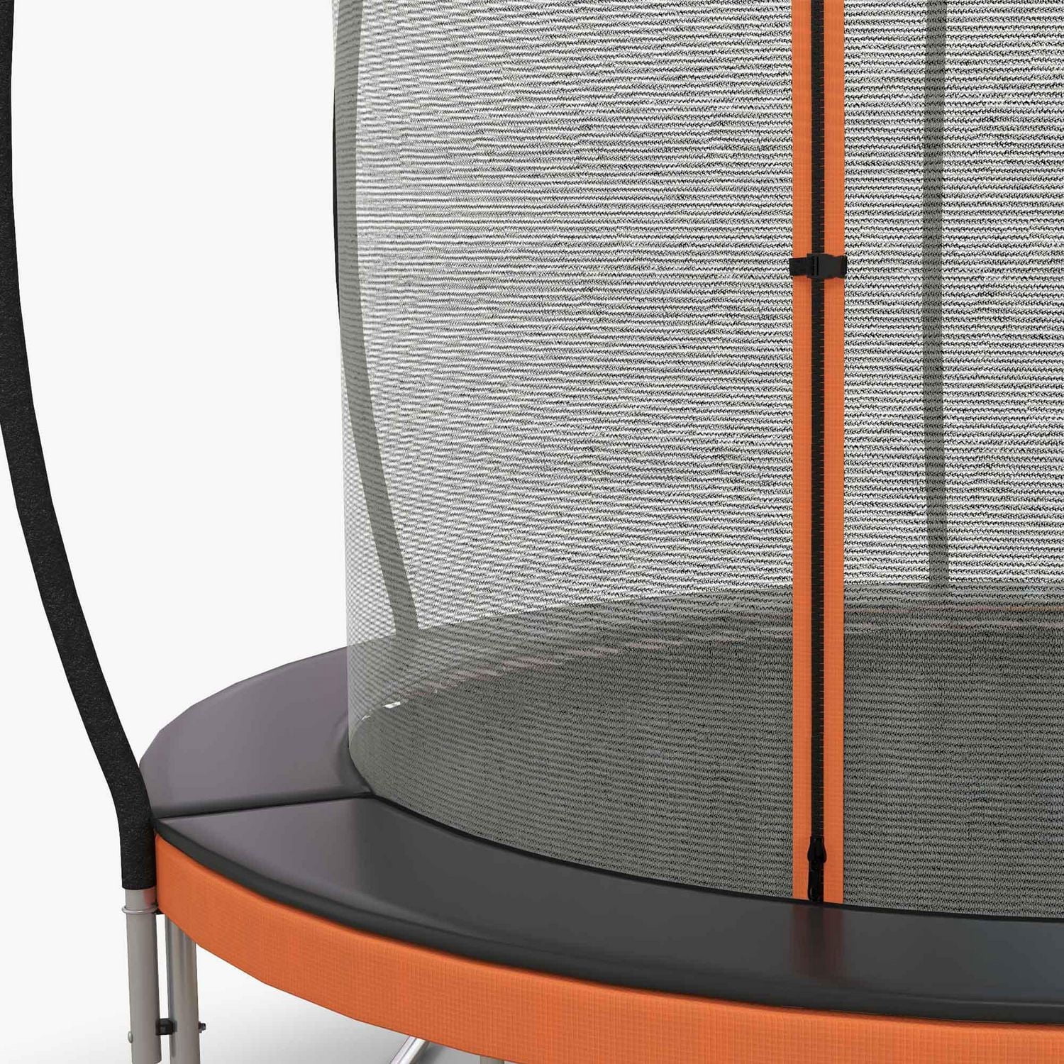 Soozier trampoline d'extérieur de 10 pieds avec filet d'enceinte et échelle