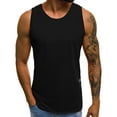 thumbnail image 1 of DPTALR Personnalité T-Shirt Sans Manches Slim Décontracté d'Été pour Hommes, 1 of 7