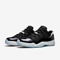 thumbnail image 3 of Nike Mens Air Jordan 11 Retro Low "Infrared" Pure Platinum 528895-023, 3 of 6
