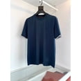 thumbnail image 4 of Camiseta de manga corta con cuello redondo y bordado de algodón de seda para hombre 24ss GIOIO, 4 of 4