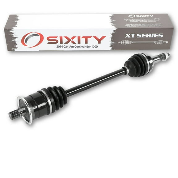 Sixity XT Rear Left Axle compatible with Can-Am Commander 1000 2014 - MAX 1000 DPS XT 4X4