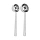 thumbnail image 1 of 2 cucharas medidoras de acero inoxidable para café en polvo, cuchara de un solo cabezal, 1 of 5