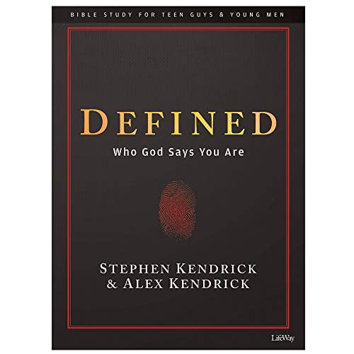Pre-Owned Defined - Teen Guys' Bible Study Book: Who God Says You Are (Paperback) 1535960078 9781535960076