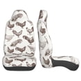 thumbnail image 3 of Yiaed Chickens Print Car Seat Covers,Universal Auto Seats Protector Fits for Car,SUV Sedan,Truck,Automotive Seat Covers & Accessories(Two packs), 3 of 7