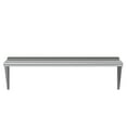 thumbnail image 2 of AmGood 18 in. x 48 in. Stainless Steel Wall Shelf | NSF Certified | Appliance & Equipment Metal Shelving | Kitchen, Restaurant, Garage, Laundry, Utility Room, 2 of 8