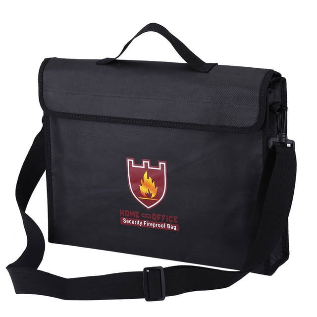 Battery Safe Bag,Double Sided Fireproof Bag Fireproof Documents Bag Fire Resistant Bag Superior Craftsmanship