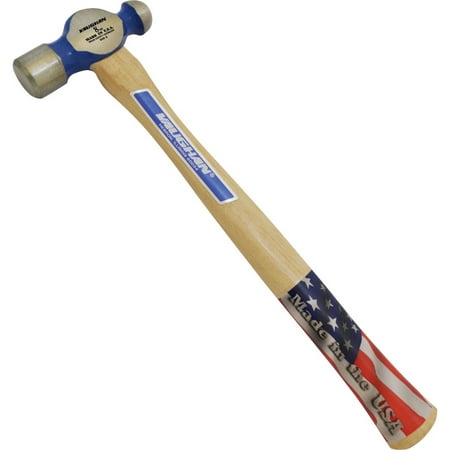 

1PK Vaughan 8 Oz. Steel Ball Peen Hammer with Hickory Handle
