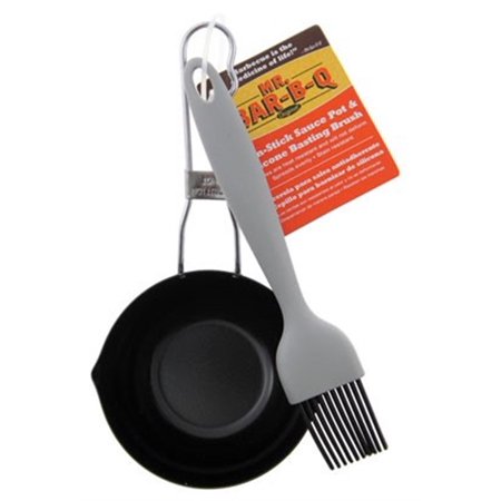

Mr. Bar-B-Q Sauce Pot and Basting Brush