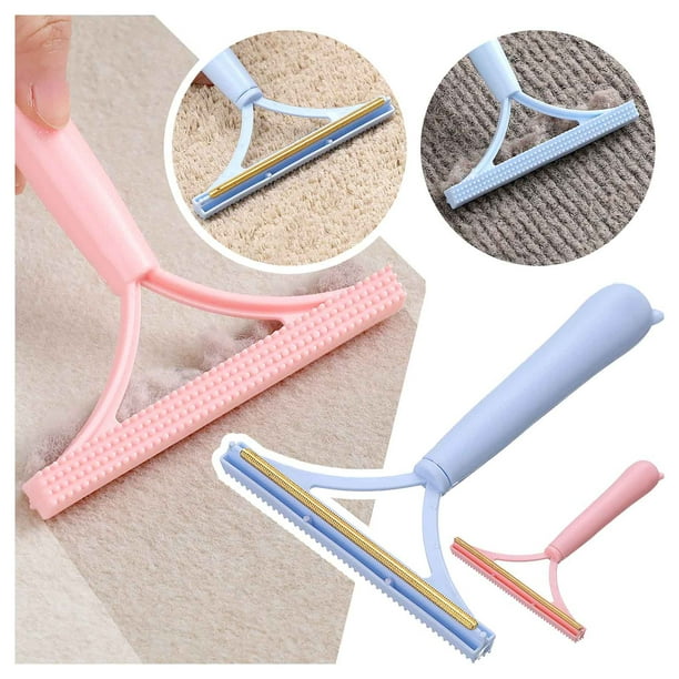 Manual No Pelo de Abrigo Removedor de Pelo de Doble Lado Removedor de Pelo de Lana Hace Daño a la Ropa Herramientas Mejoramiento del Hogar