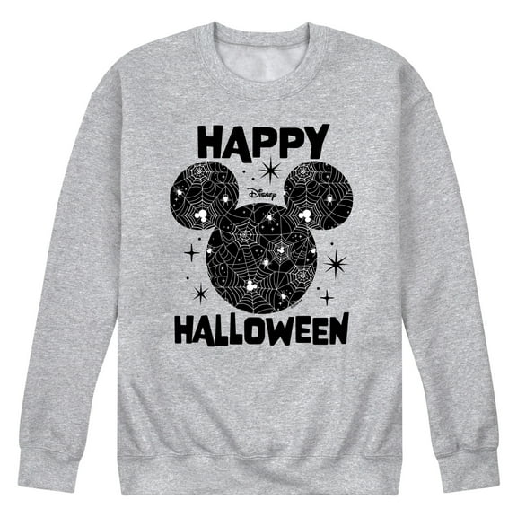Disney - Happy Halloween Silhouette - Men's Crew Fleece Sweatshirt
