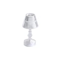 thumbnail image 2 of Battery Operated Table Lamp, Bedside Table Lamp, Vintage Night Light, Ambient Lighting Lamp, Transparent Mini Ribbedbedside Led Accent Light, Soft Non-Glaring Glow for Bedroom, 2 of 7