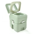 thumbnail image 3 of DUOSONG 5 Gallon Portable Toilet, Flush Potty, Travel Camping Outdoor Green HDPE Garden & Outdoor Accessories, 3 of 11