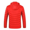 thumbnail image 2 of Heated Performance Shell Jackets Outdoor Warm Clothing Heated For Riding Skiing Fishing Charging Via Heated Coat Heating Winter Coat for Men and Women, 2 of 5