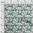 thumbnail image 2 of oneOone Cotton Silk White Fabric Tropical Leaf Sewing Craft Projects Fabric Prints By Yard 42 Inch Wide, 2 of 5