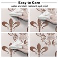 thumbnail image 3 of Cartoon Candy Ribbon Dots Waterproof Tablecloth Tea Table Decoration Round Table Cover for Kitchen Wedding Home Dining Room, 3 of 5