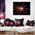 thumbnail image 4 of Designart Fractal 3D Colored Bulgy Circles - Abstract Throw Pillow - 18x18, 4 of 5