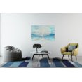 thumbnail image 4 of SYGALLERIER Tree Canvas Wall Art Hand Painted Large Teal and Blue Paintings with Gold Foil, Modern Abstract Tree of Life Picture for Living Room Bedroom Dinning Decor, 4 of 6