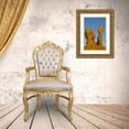 thumbnail image 3 of Illg, Cathy and Gordon 17x24 Gold Ornate Wood Framed with Double Matting Museum Art Print Titled - UT, Arches NP Moonrise over Garden of Eden, 3 of 4